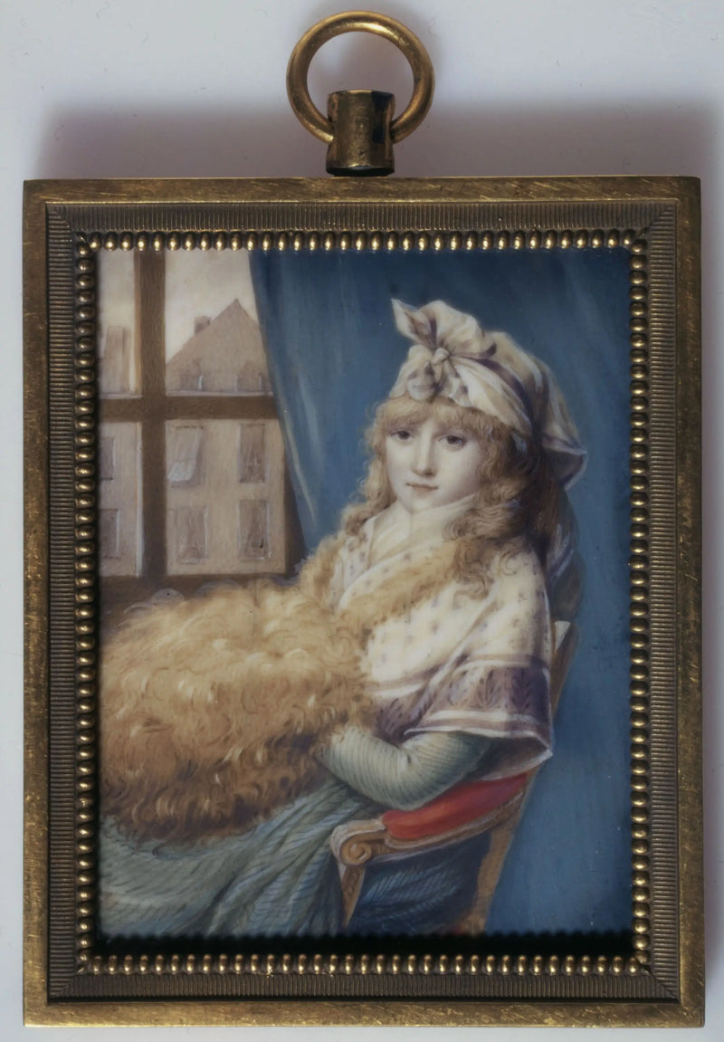 Probable Portrait of Lucile Desmoulins - Louis-Léopold Boilly