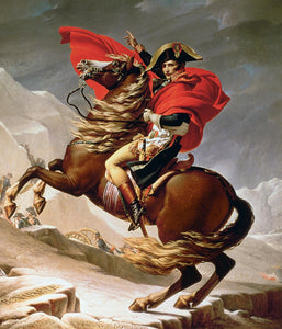 Bonaparte Crossing the Great Saint Bernard - Jacques-Louis David