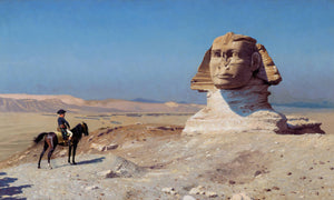 Bonaparte in front of the Sphinx - Jean-Léon Gérôme