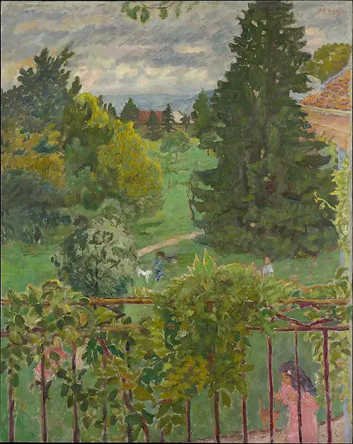 View from the Balcony - Pierre Bonnard