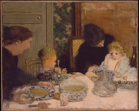 The Children's Meal - Pierre Bonnard