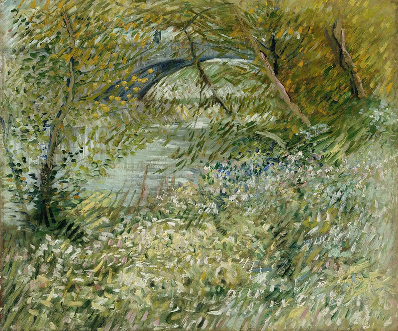 Riverbank in Spring - Vincent van Gogh