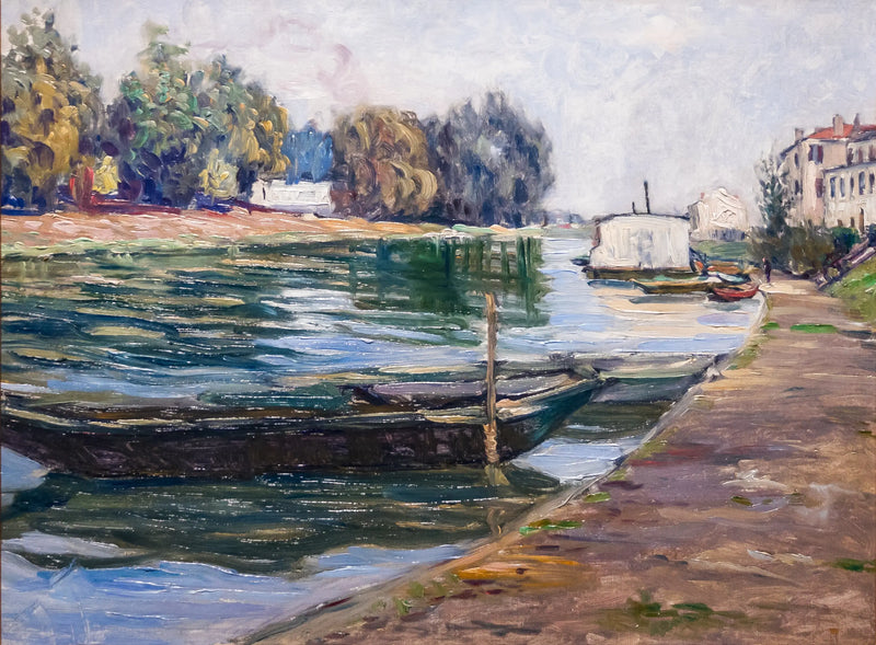 Banks of the Seine - Gustave Caillebotte