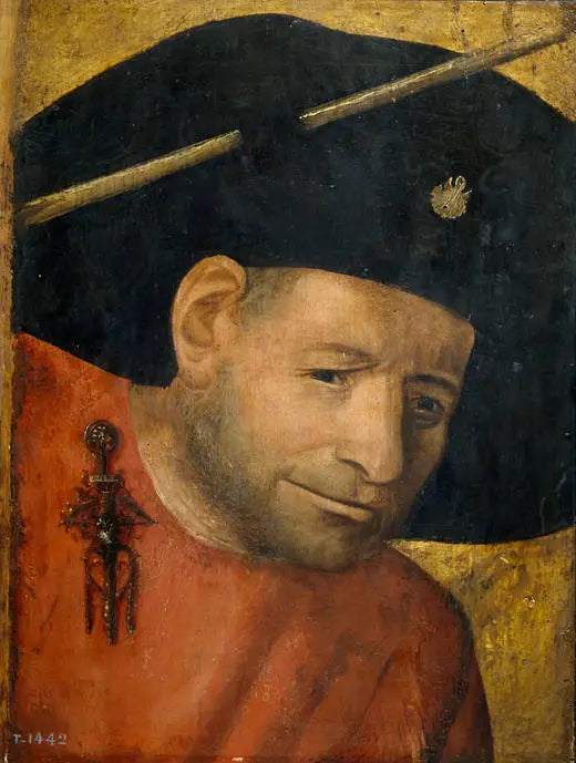 Halberdier Head - Hieronymus Bosch