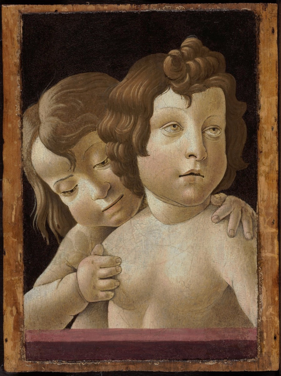 The Child Jesus and the Little John the Baptist - Sandro Botticelli