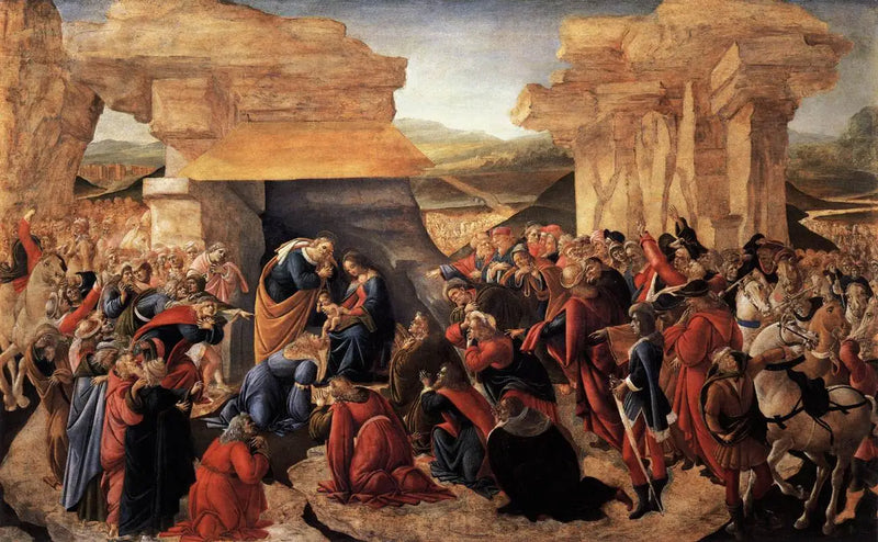 The Adoration of the Magi - Sandro Botticelli