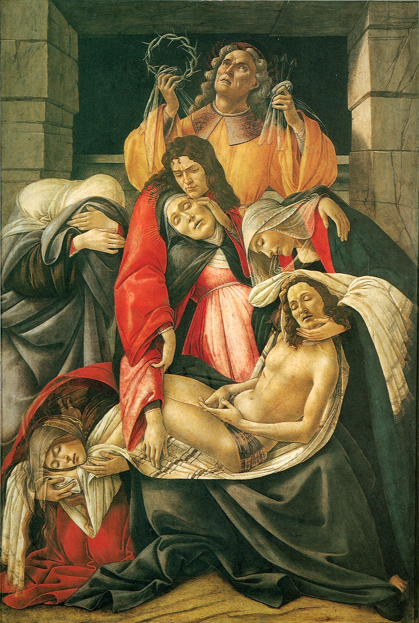 The Lamentation over the Dead Christ - Sandro Botticelli