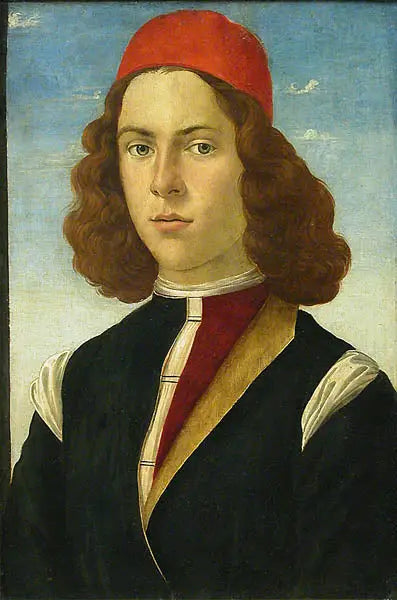 Portrait of a Young Man - Sandro Botticelli