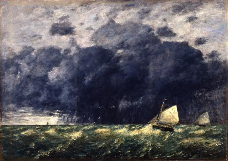Marine. A Grain - Eugène Boudin