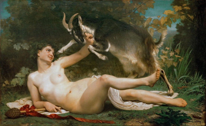 A Bacchante - Bouguereau