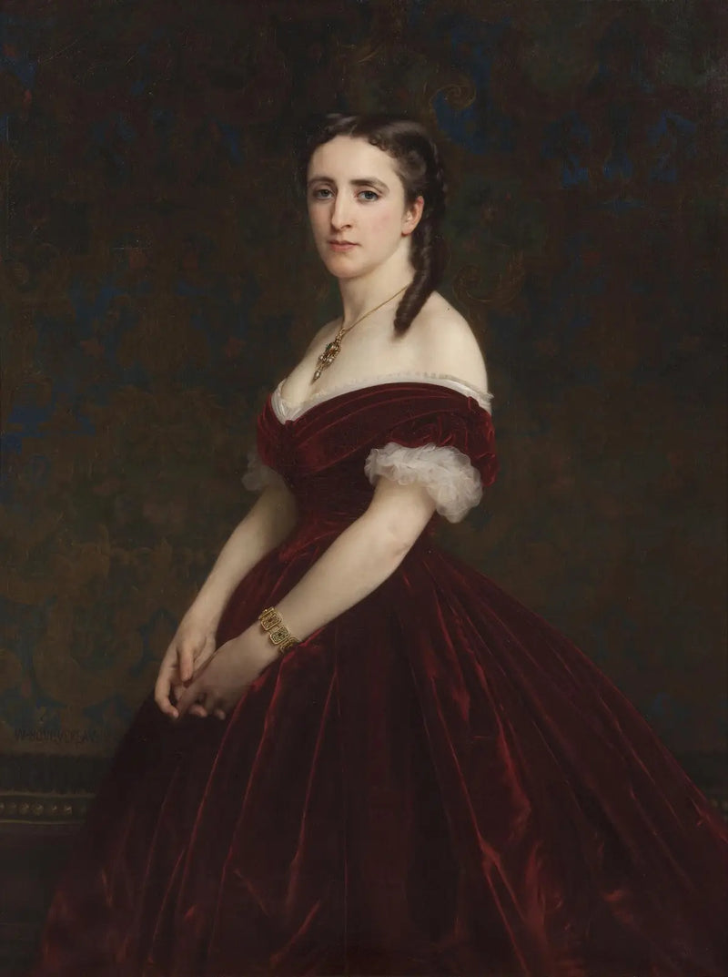 Portrait of Madame the Viscountess de Chabrol - Bouguereau