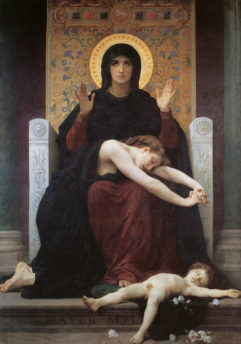 Consoling Virgin - Bouguereau