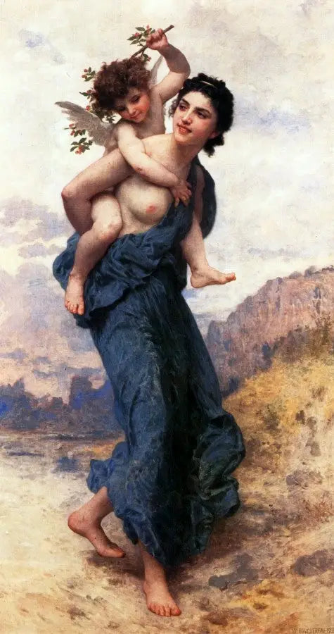 Venus and Cupid. - Bouguereau
