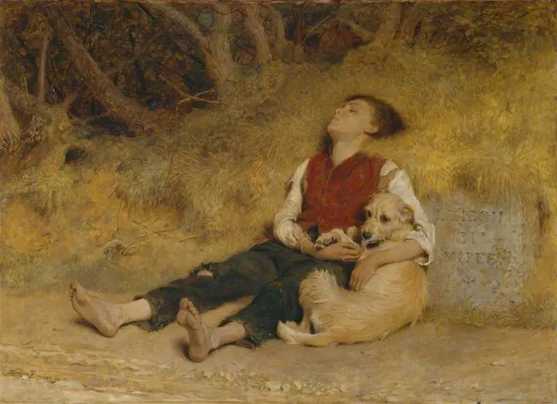 His Only Friend - Briton Rivière