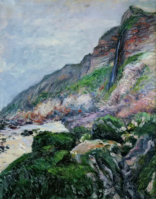 Cliff in Normandy - Gustave Caillebotte