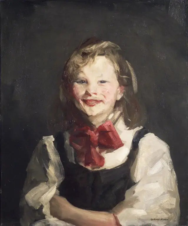 Fille qui rit - Robert Henri - Alpha Reproduction