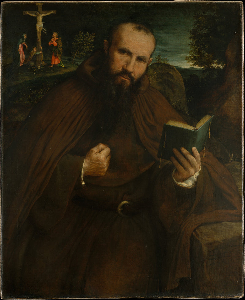 Portrait of Brother Gregorio Belo of Vicenza - Lorenzo Lotto