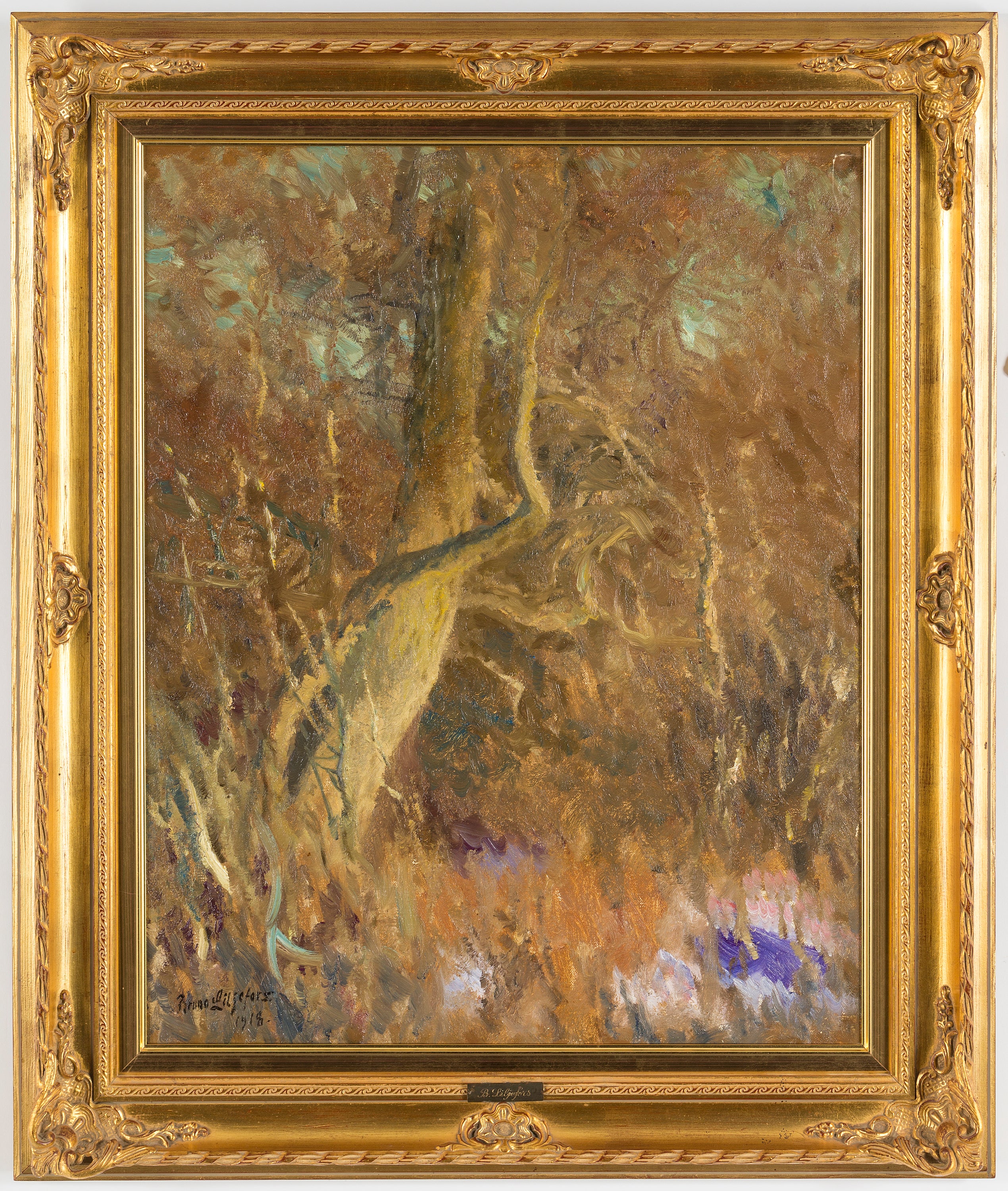 Autumn landscape - Bruno Liljefors