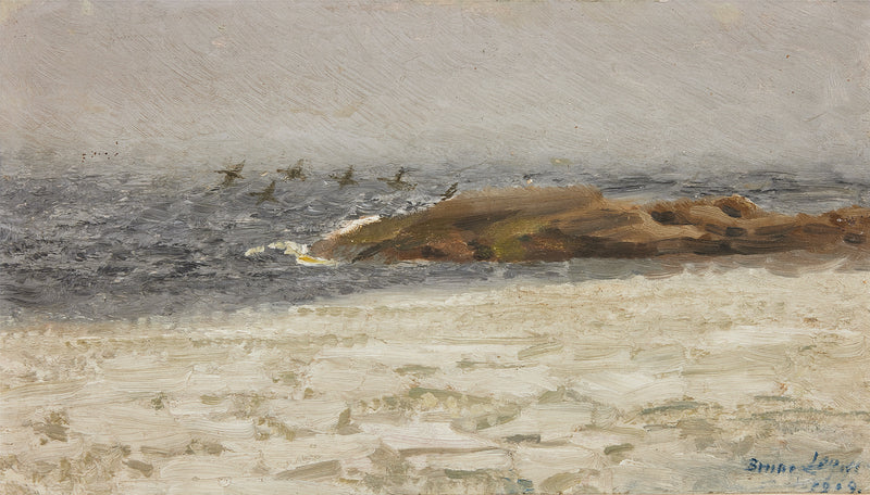 Geese - Bruno Liljefors