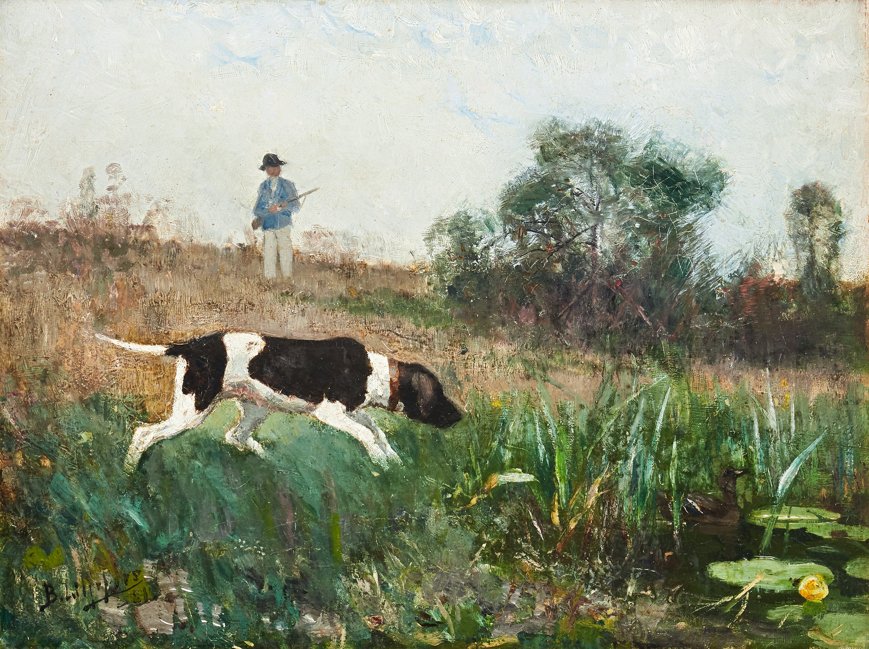 Chien de chasse - Bruno Liljefors