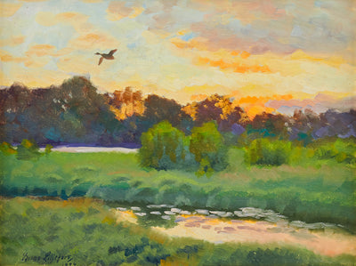 Stretched seabird - Bruno Liljefors