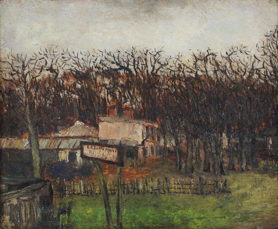 Butte Pinson, Montmagny (1908) - Maurice Utrillo