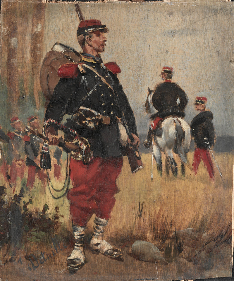 Military Personnel - Édouard Detaille
