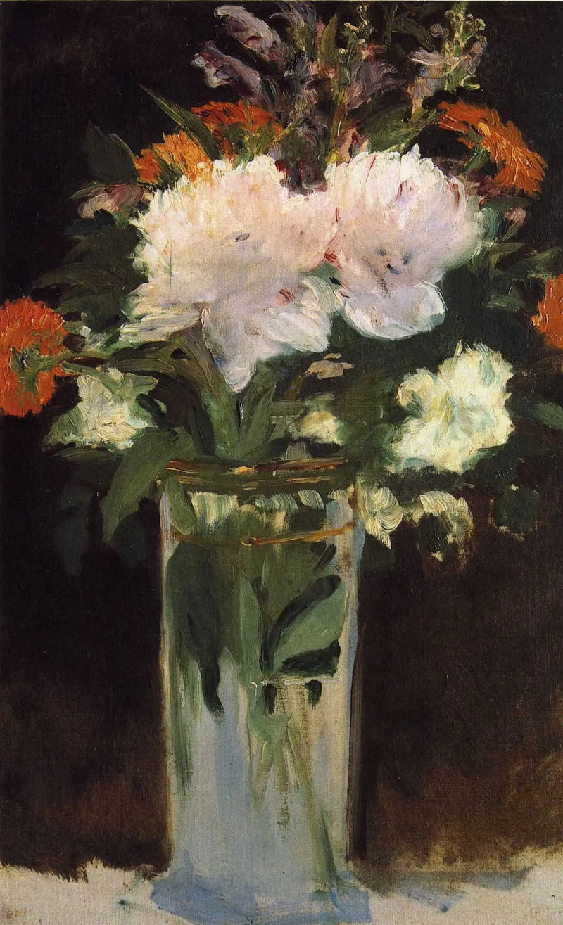 Roses and Lilacs - Édouard Manet