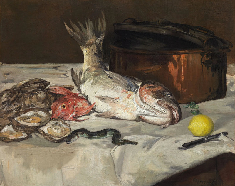 Fish (Still Life) - Édouard Manet