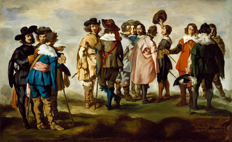 The Little Horsemen - Édouard Manet