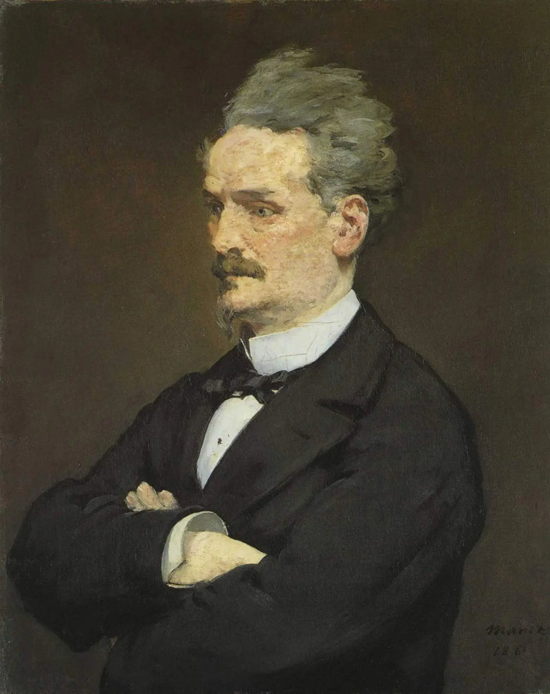Portrait of Henri Rochefort - Édouard Manet