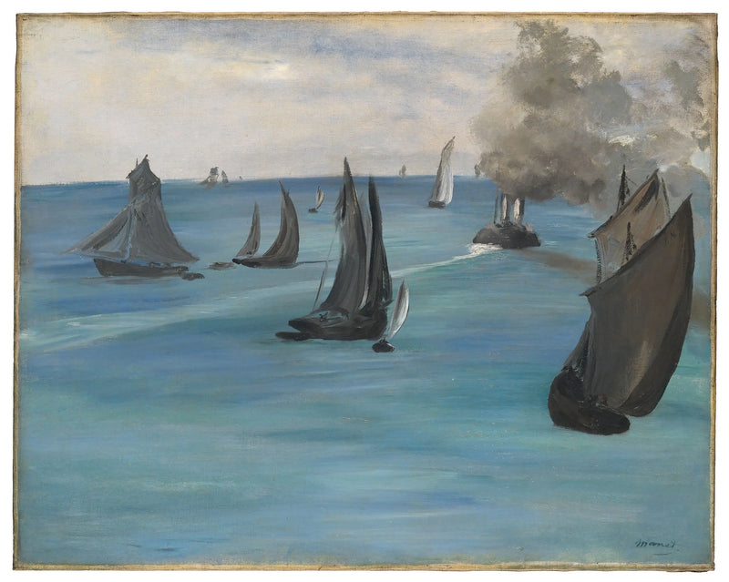 Seascape, Calm Weather - Édouard Manet