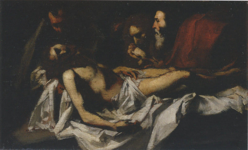 Mise au tombeau (d'après Ribera) - Édouard Manet
