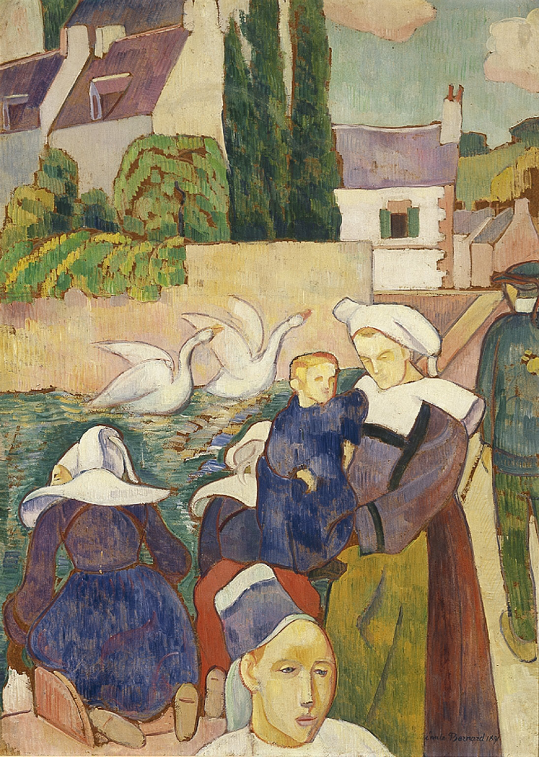 Pont à Pont-Aven - Émile Bernard