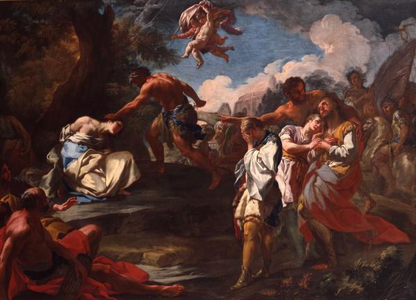 The Martyrdom of Saint Martha - Corrado Giaquinto