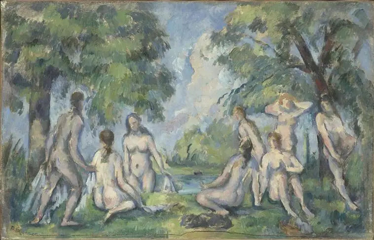Bathers - Paul Cézanne
