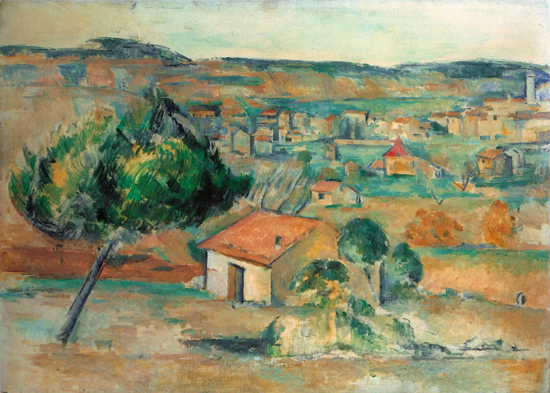 Gardanne seen from Claou - Paul Cézanne