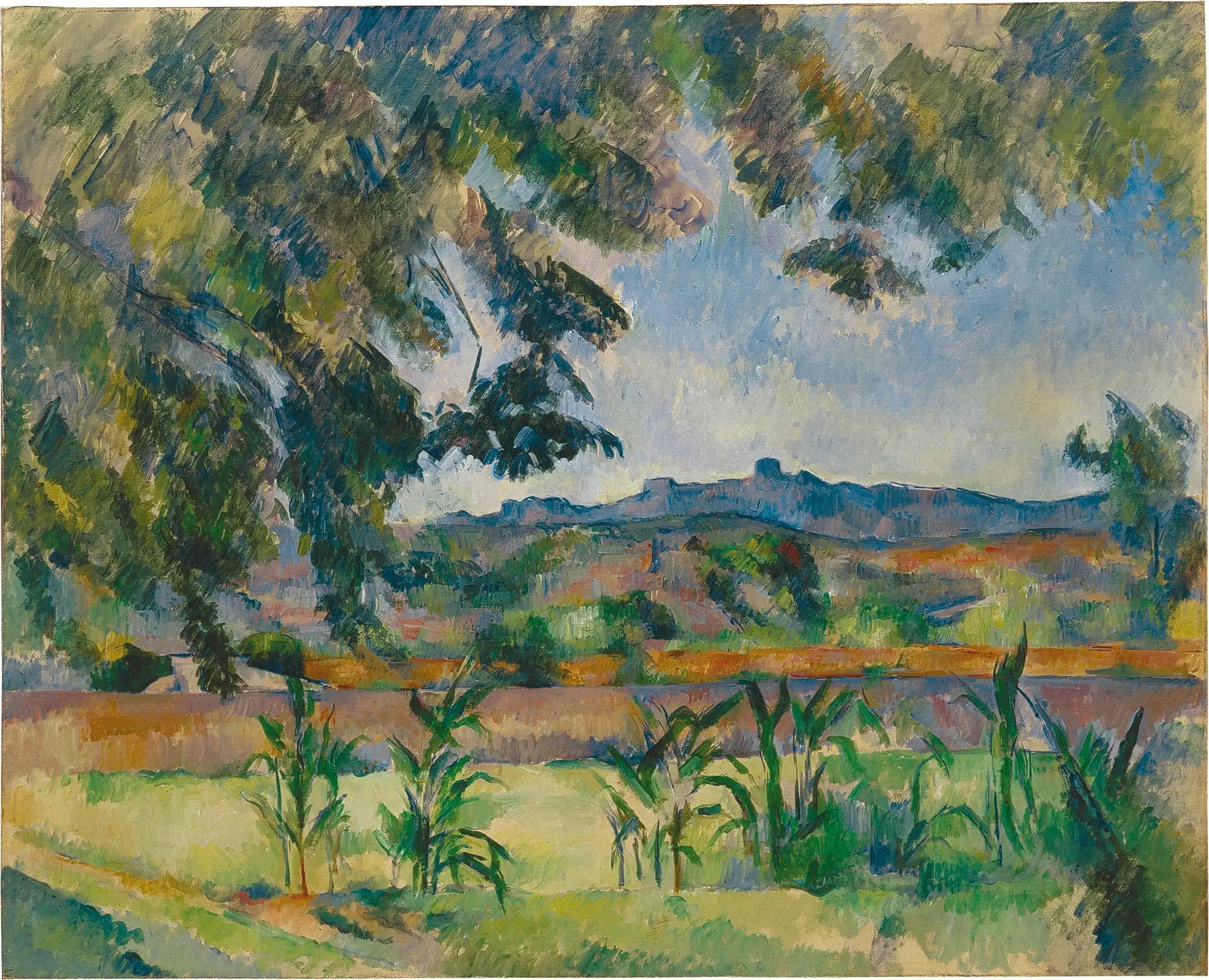 Reproduction du tableau « Le Pilon du Roi - Paul Cézanne » par Alpha Reproduction en peinture à l’huile