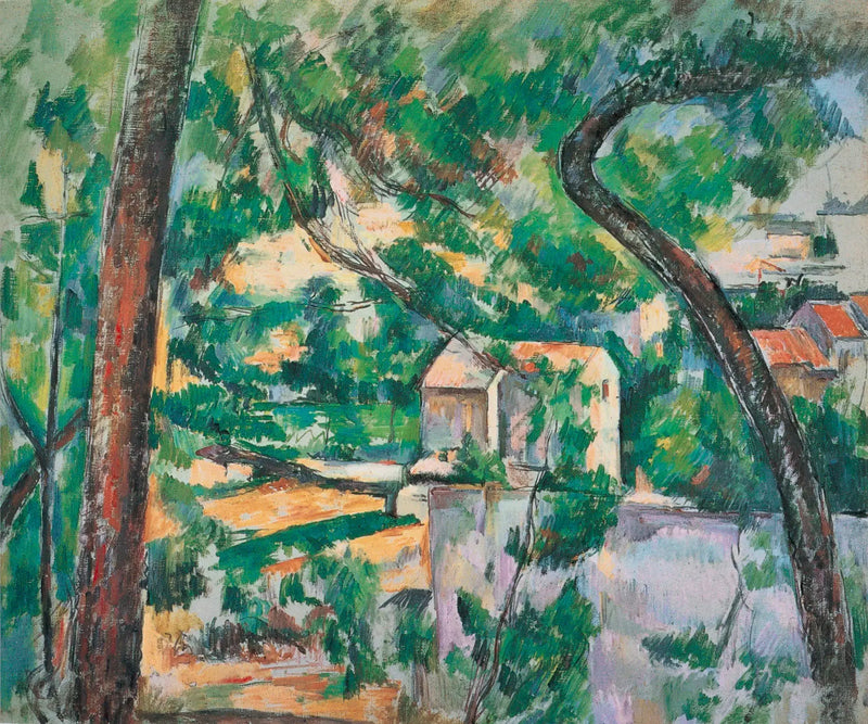 The Twisted Tree - Paul Cézanne