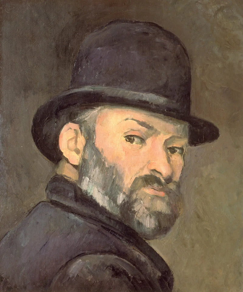 Cezanne with a Bowler Hat - Paul Cézanne