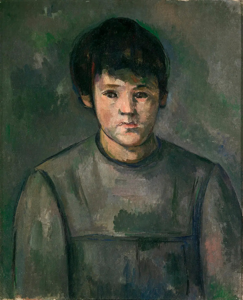 Portrait of a little girl - Paul Cézanne
