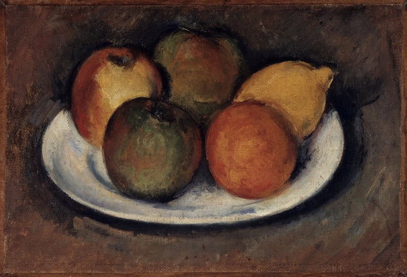 Apples, orange and lemon - Paul Cézanne