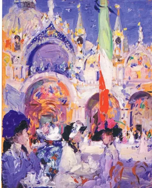 The Café de Florian - Francis Cadell