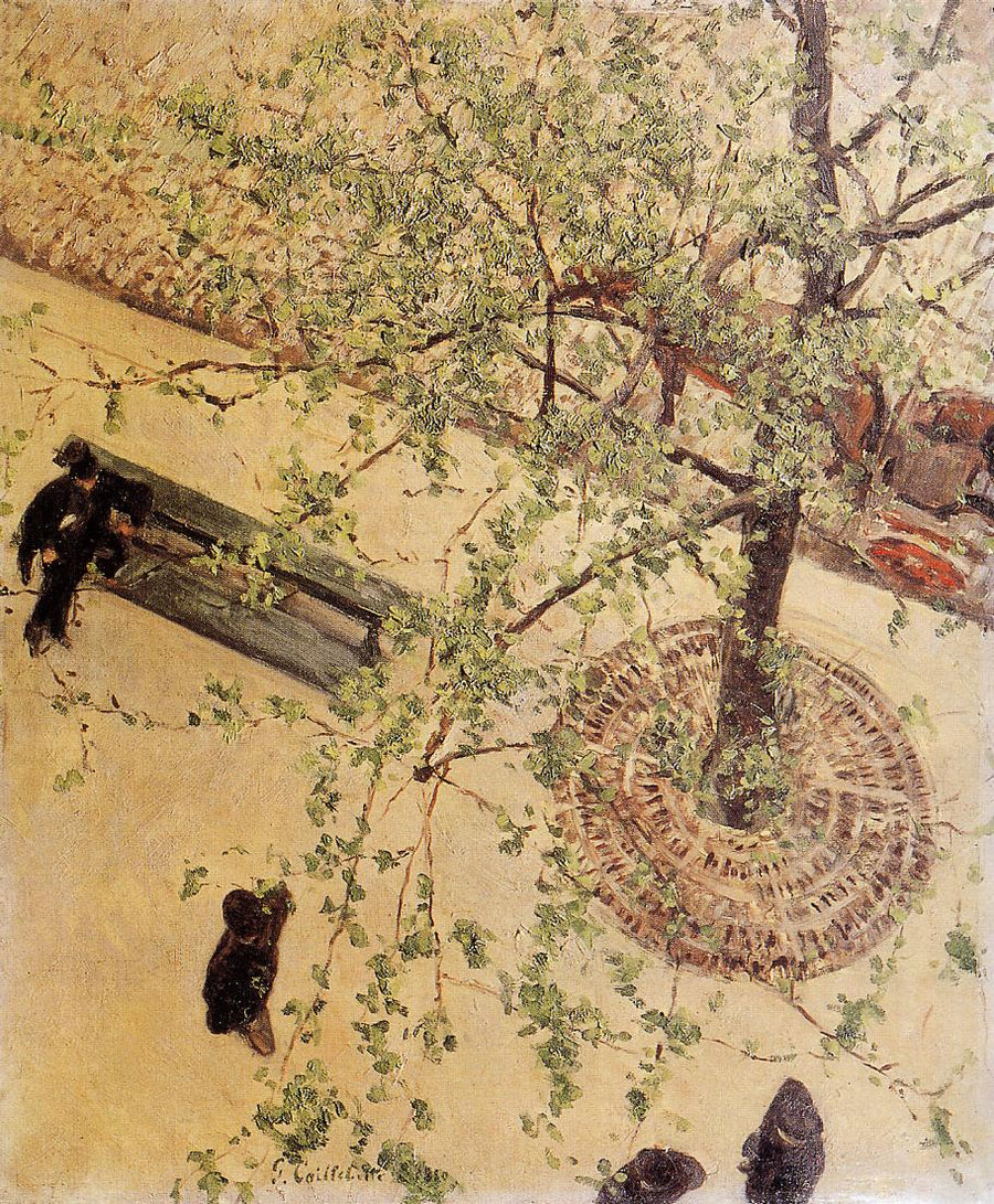 Le Boulevard vu d’en haut - Gustave Caillebotte