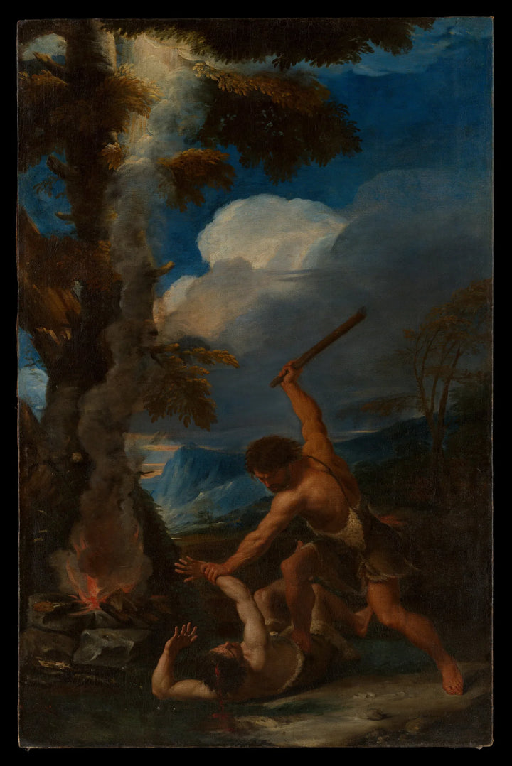 Caïn tuant Abel - Pier Francesco Mola