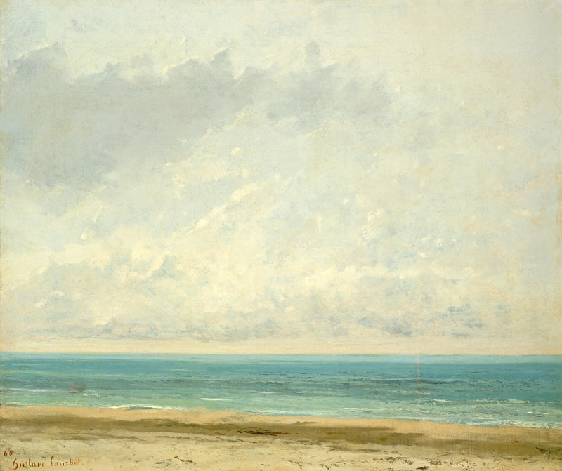 Calm Sea - Gustave Courbet
