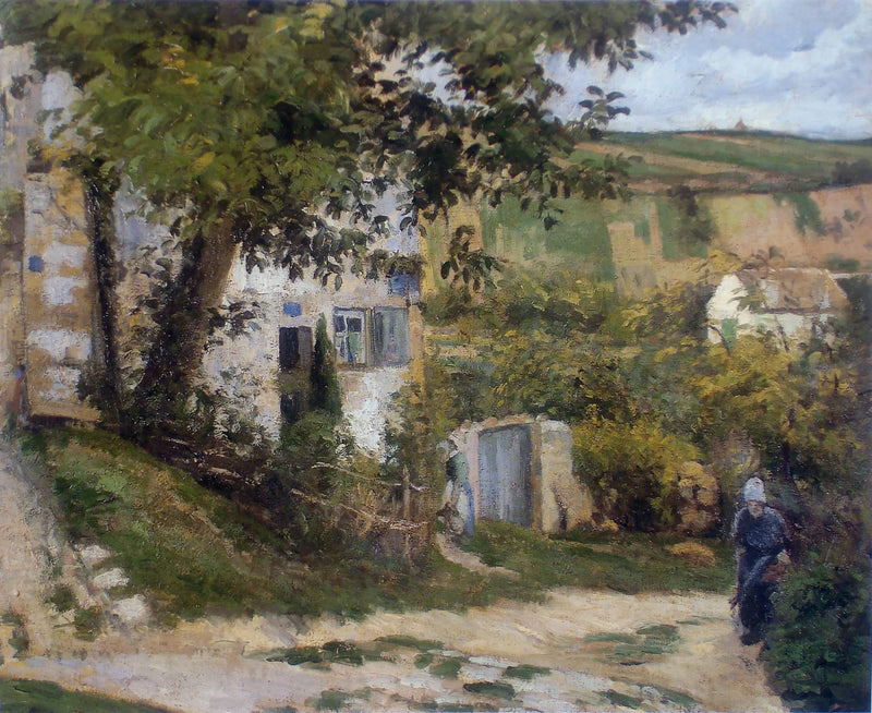 Path to the Hermitage - Camille Pissarro