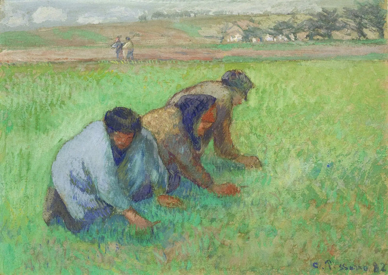The Sarclers - Camille Pissarro