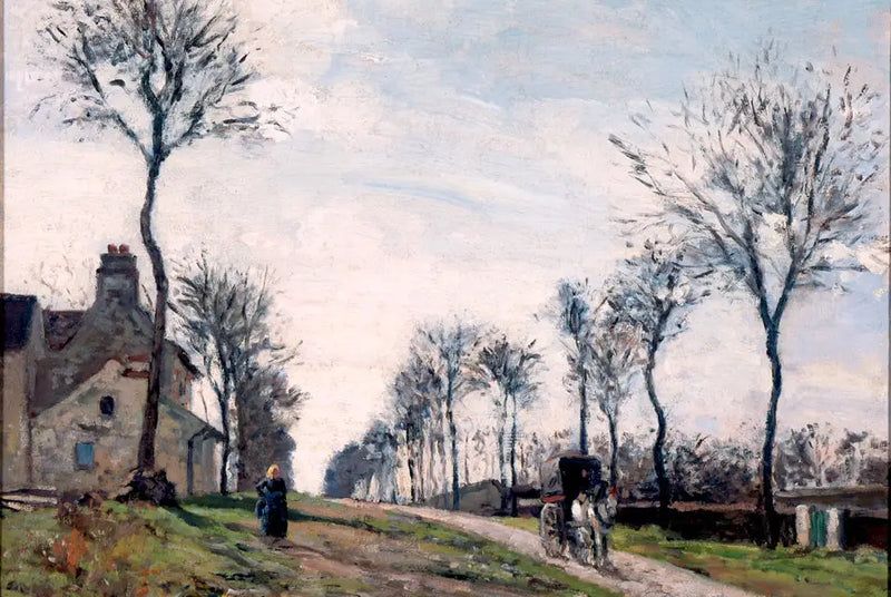 The Road to Marly - Camille Pissarro
