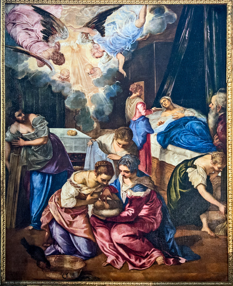 The Birth of Saint John the Baptist - Jacopo Tintoretto